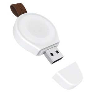 Plastik Trådløs USB Ladestation passer til Apple Watch 44mm