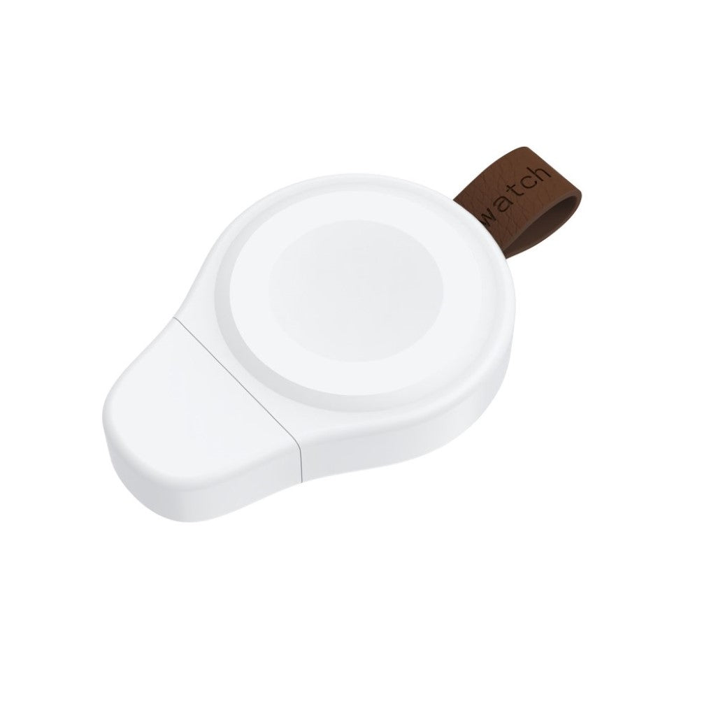 Plastik Trådløs USB Ladestation passer til Apple Watch 44mm