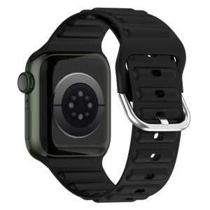 Super Slidstærk Silikone Universal Rem passer til Apple Smartwatch