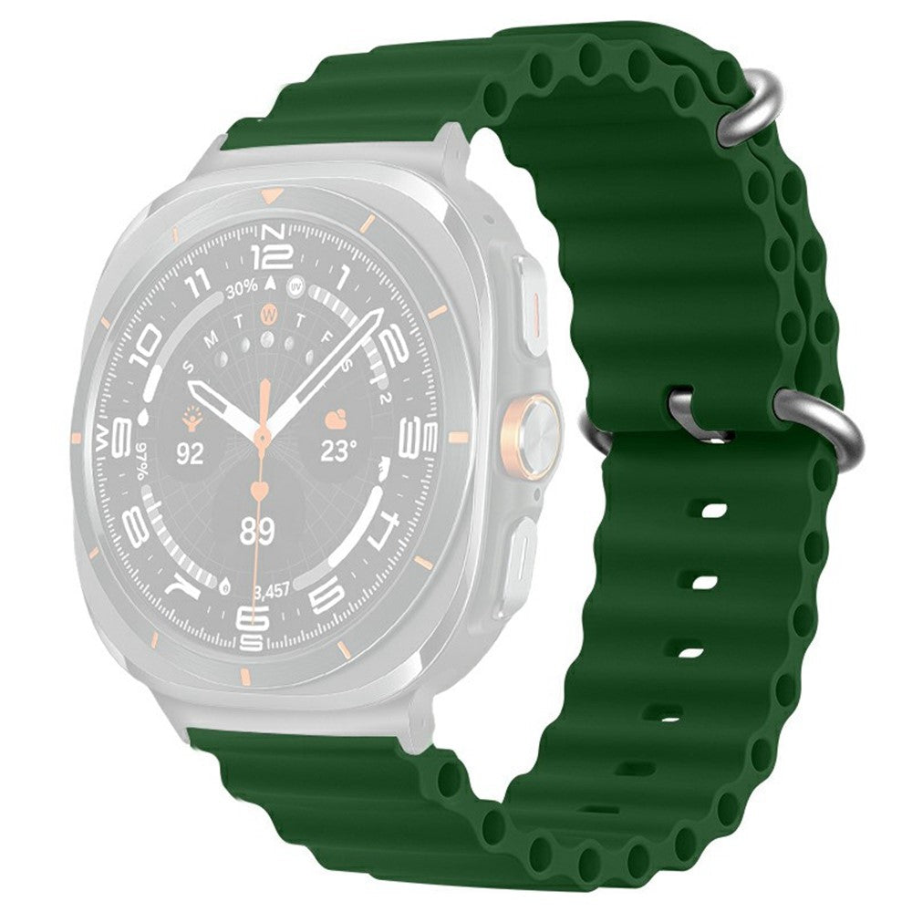 Vildt Komfortabel Silikone Rem passer til Samsung Galaxy Watch Ultra 47mm