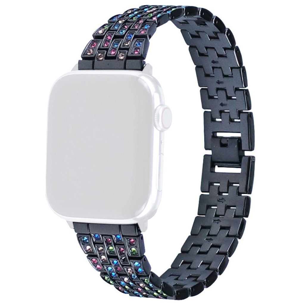 Vildt Smuk Metal Og Rhinsten Universal Rem passer til Apple Smartwatch Online