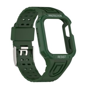Plastik Rem med Etui passer til Apple Watch Series 7 45mm