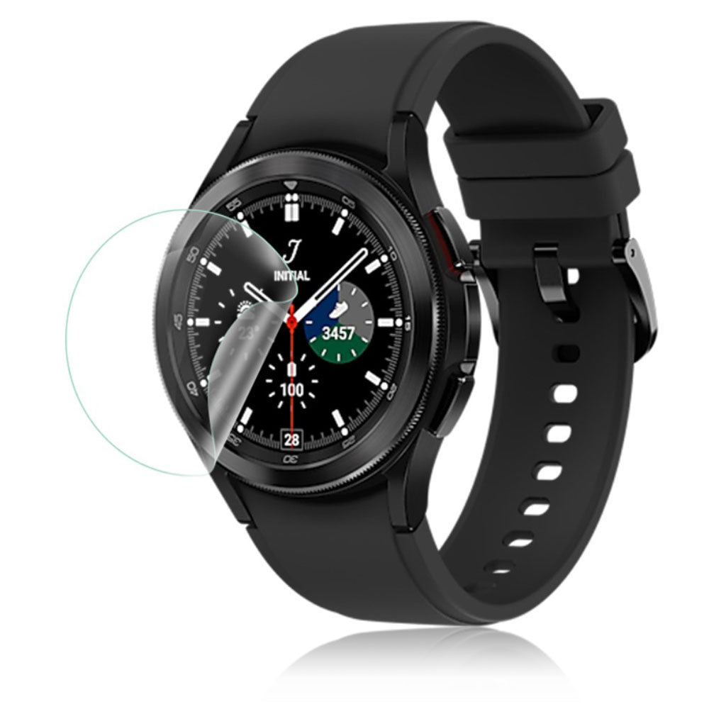 Plastik Skærmbeskytter passer til Samsung Galaxy Watch 4 Classic (42mm)