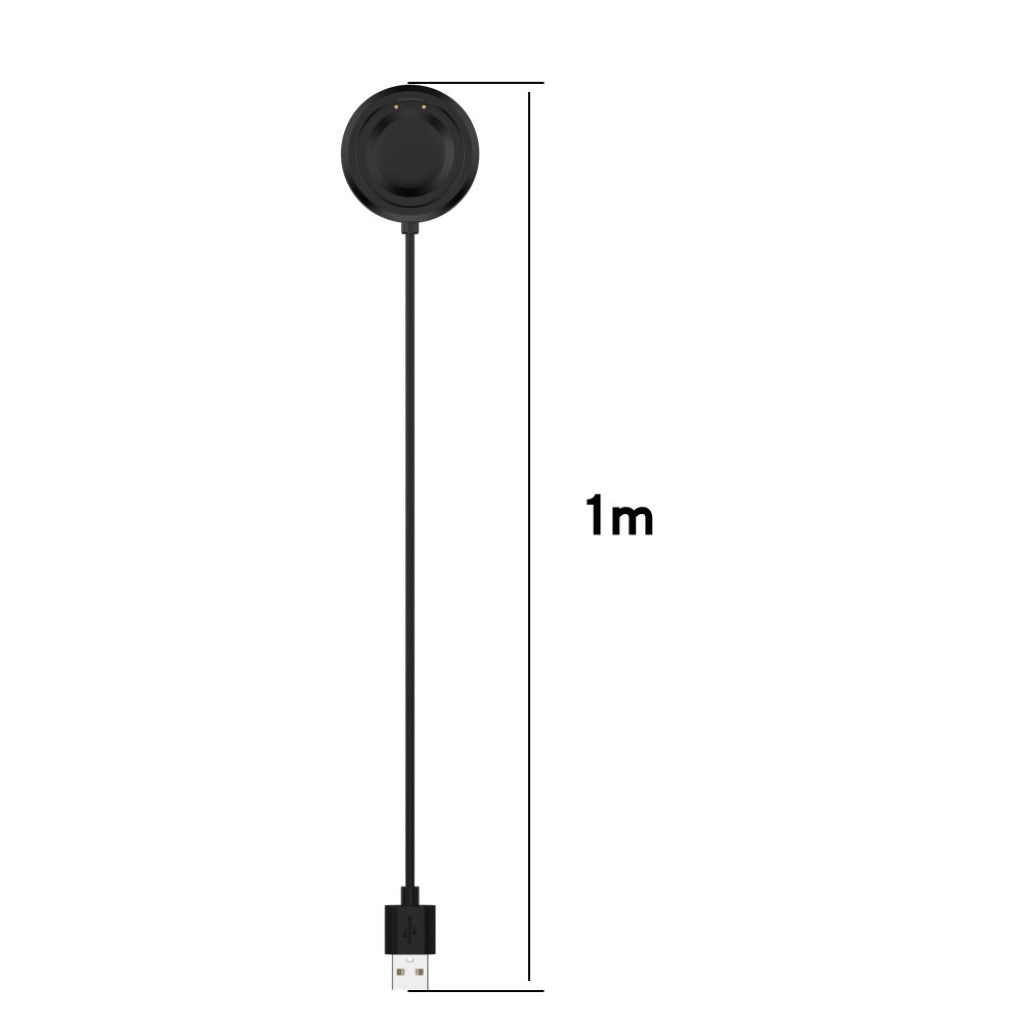 Plastik USB Ladestation passer til Vivo Watch 46mm / Vivo Watch 42mm