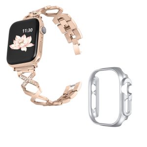 Metal Rem med Cover passer til Apple Watch Ultra Levere