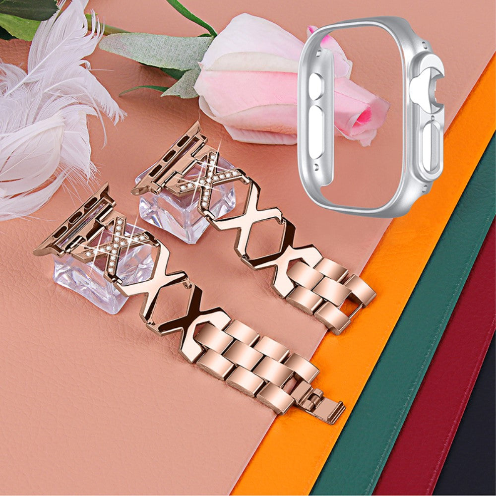 Metal Rem med Cover passer til Apple Watch Ultra Levere