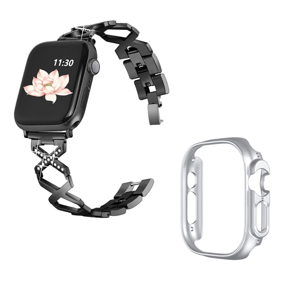 Metal Rem med Cover passer til Apple Watch Ultra Levere