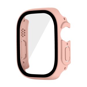 Rigtigt Fed Cover med Skærmbeskytter i Plastik og Hærdet Glas passer til Apple Watch Ultra