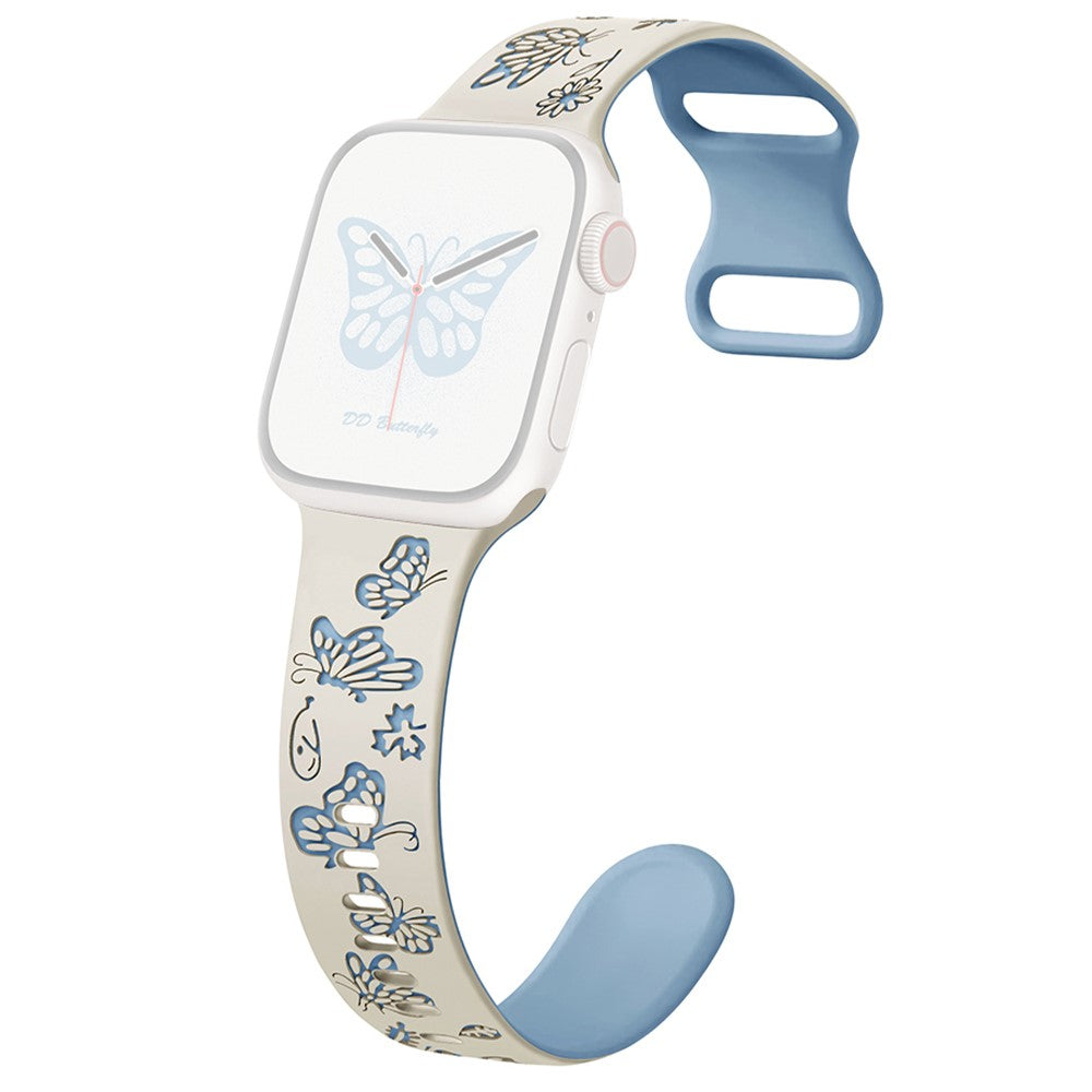 Silikone Universal Rem passer til Apple Smartwatch