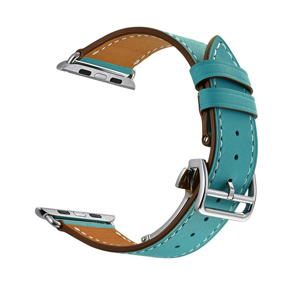 Ægte Læder Universal Rem passer til Apple Watch Series 5 44mm / Apple Watch 44mm