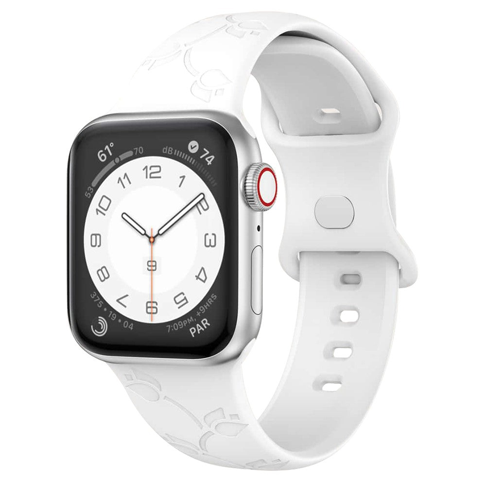 Rigtigt Fint Silikone Universal Rem passer til Apple Smartwatch