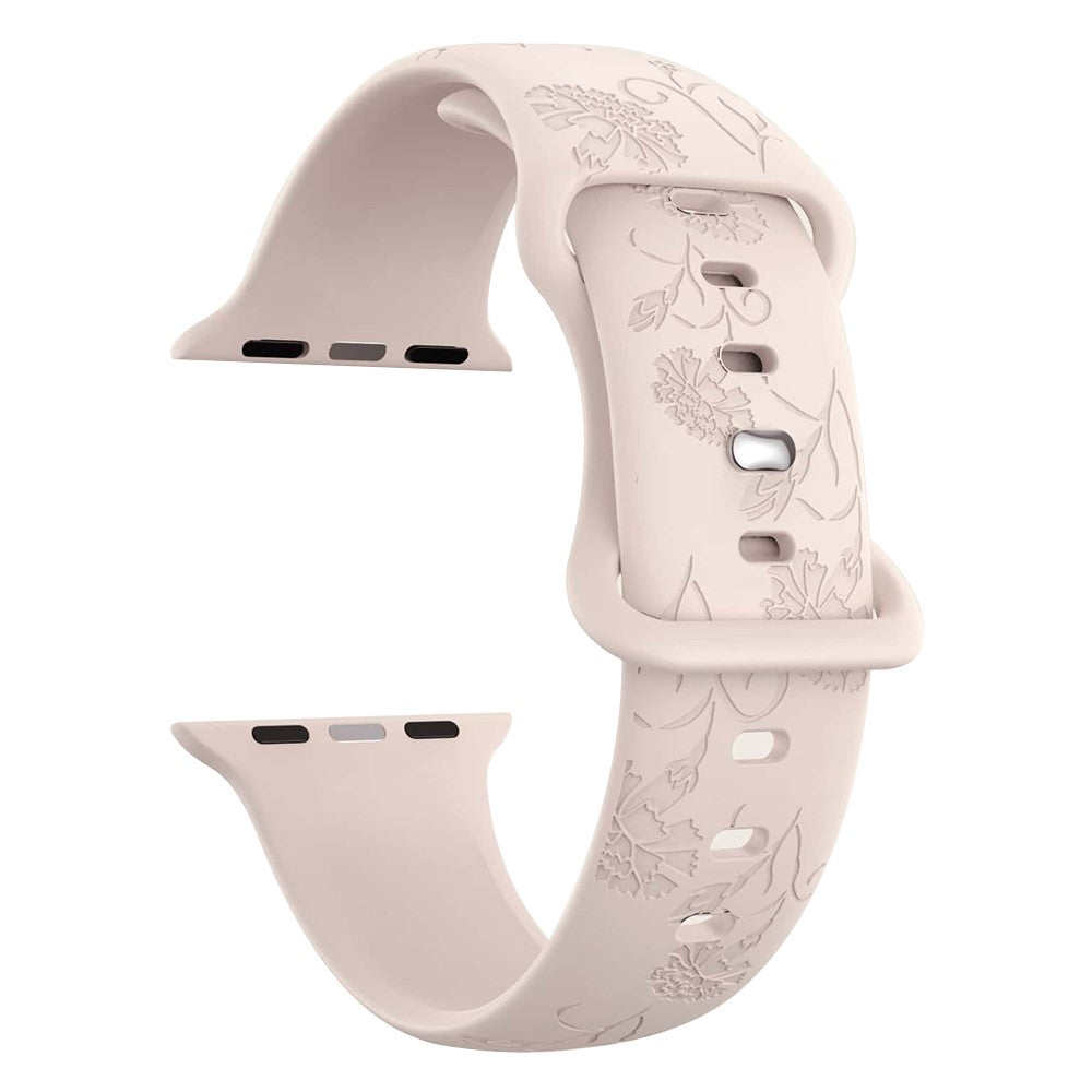 Rigtigt Fint Silikone Universal Rem passer til Apple Smartwatch
