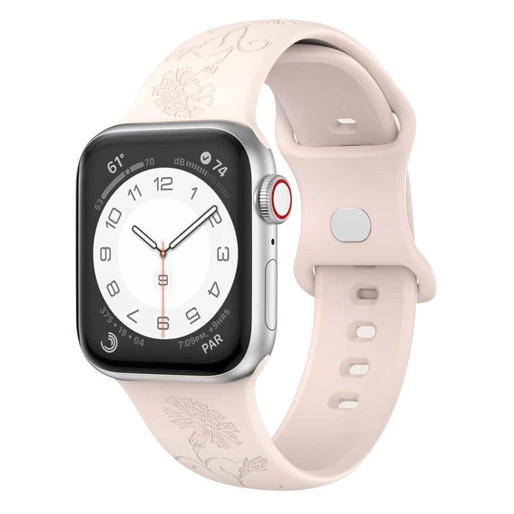 Rigtigt Fint Silikone Universal Rem passer til Apple Smartwatch