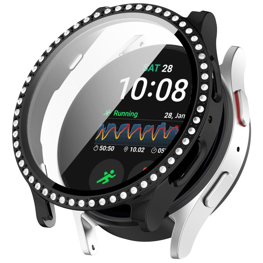 Metal og Rhinsten Skærmbeskytter passer til Samsung Galaxy Watch 7 40mm