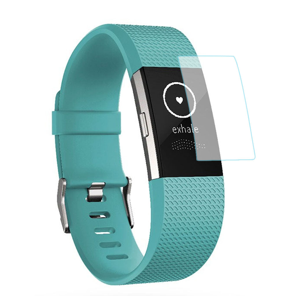 Plastik Skærmbeskytter passer til Fitbit Charge 2