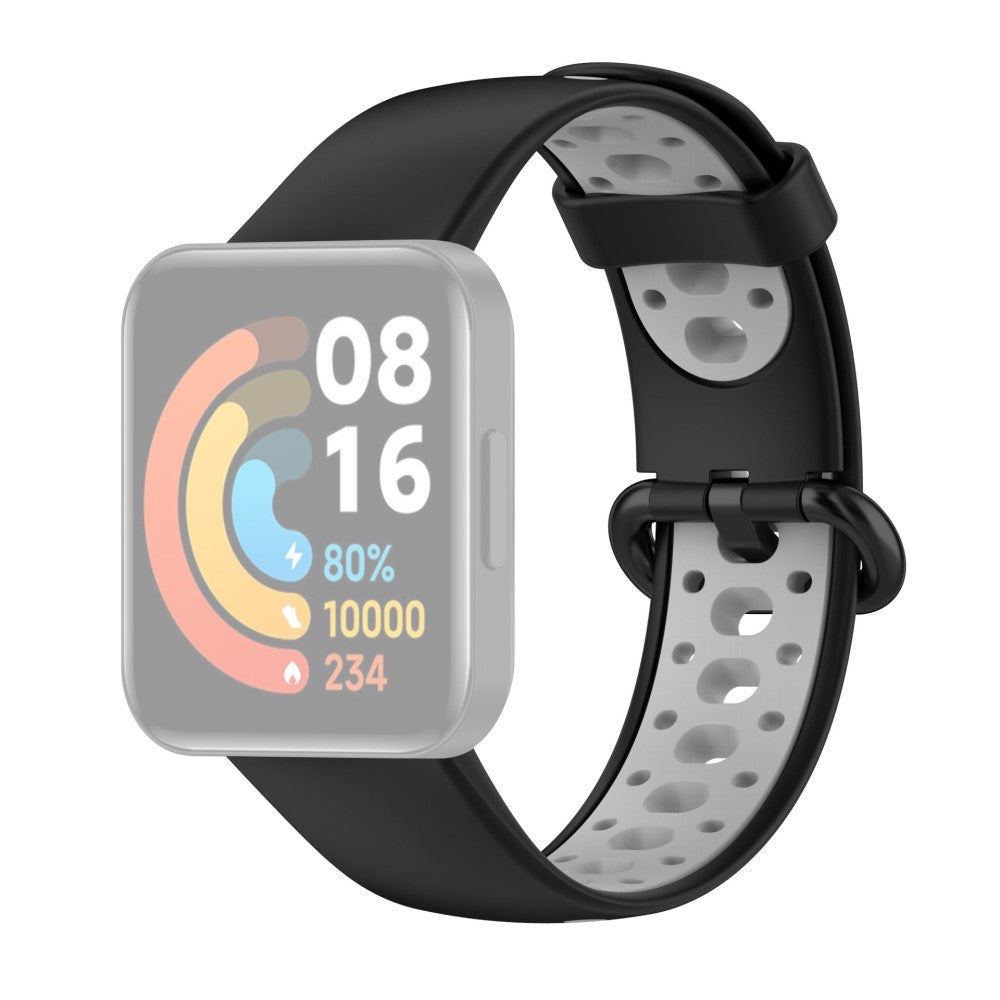 Silikone Universal Rem passer til Xiaomi Redmi Watch 2 / Xiaomi Redmi Watch 2 Lite