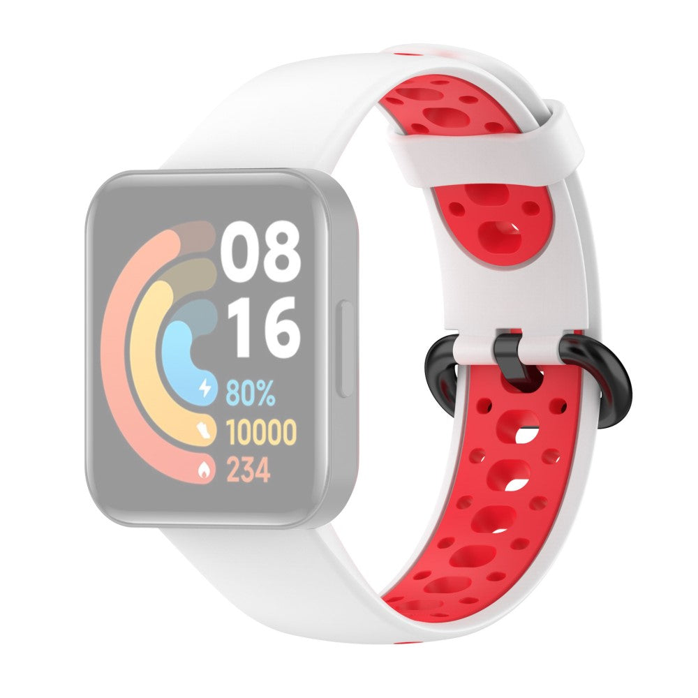 Silikone Universal Rem passer til Xiaomi Redmi Watch 2 / Xiaomi Redmi Watch 2 Lite