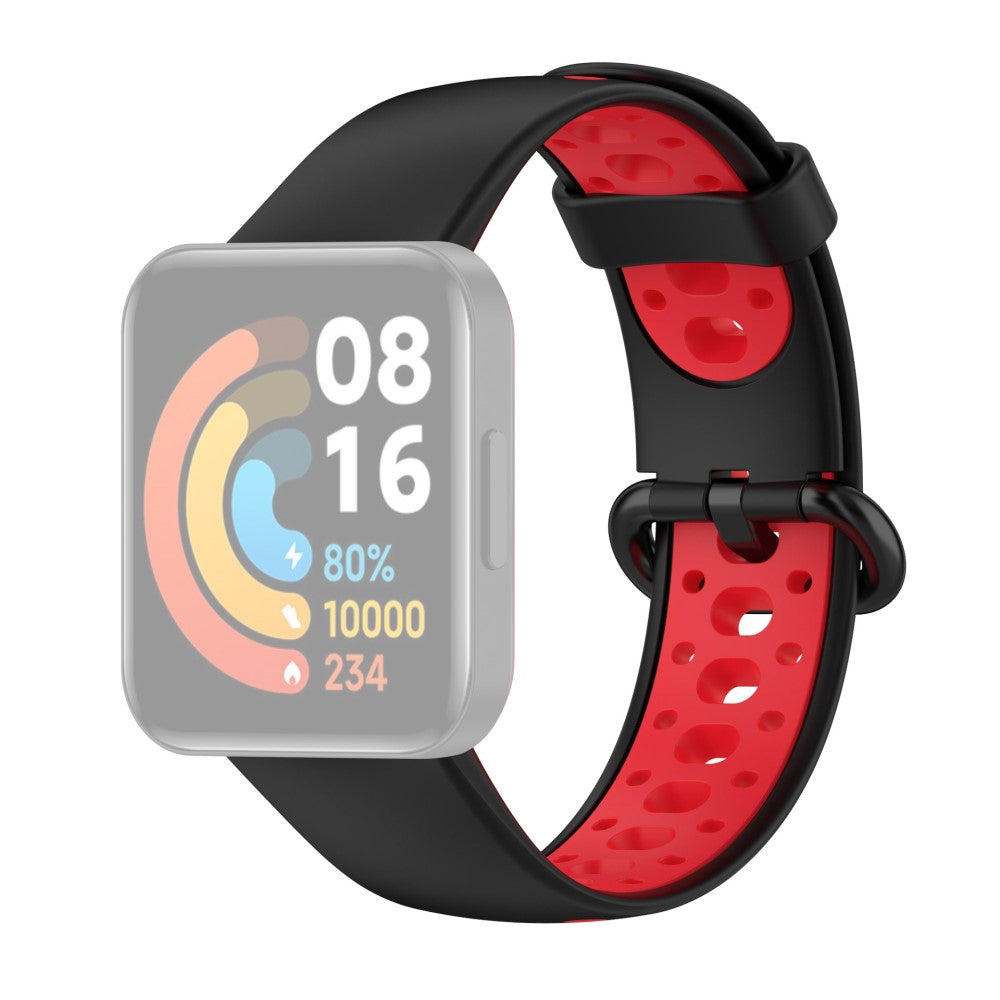Silikone Universal Rem passer til Xiaomi Redmi Watch 2 / Xiaomi Redmi Watch 2 Lite