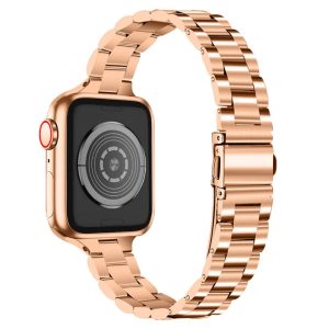 Vildt Sejt Metal Rem passer til Apple Watch Series 7 41mm Online Hot Salg