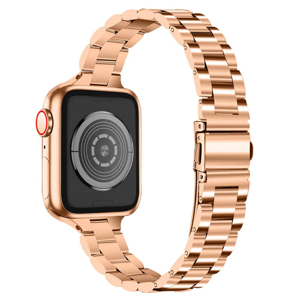 Vildt Sejt Metal Rem passer til Apple Watch Series 7 41mm Online Hot Salg