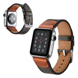 Ægte Læder Universal Rem passer til Apple Watch Series 5 44mm / Apple Watch 44mm
