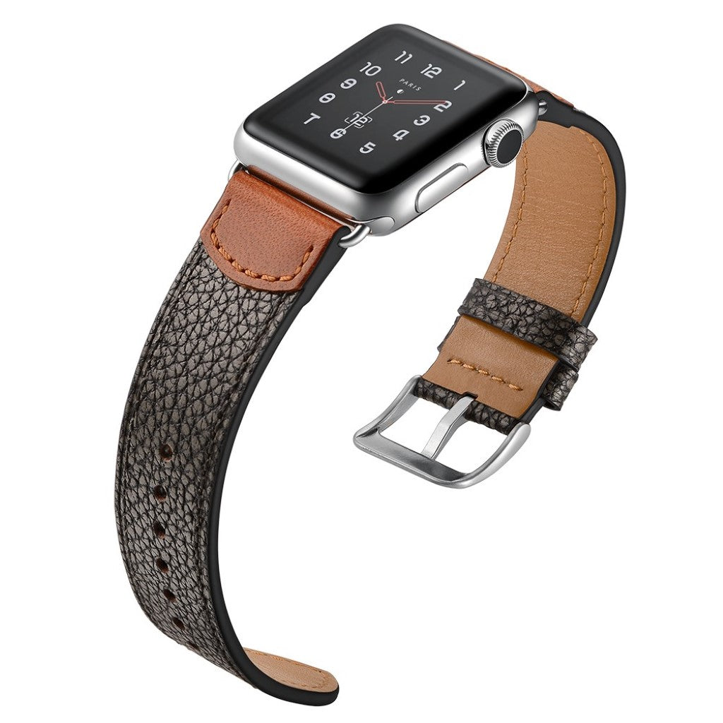 Ægte Læder Universal Rem passer til Apple Watch Series 5 44mm / Apple Watch 44mm