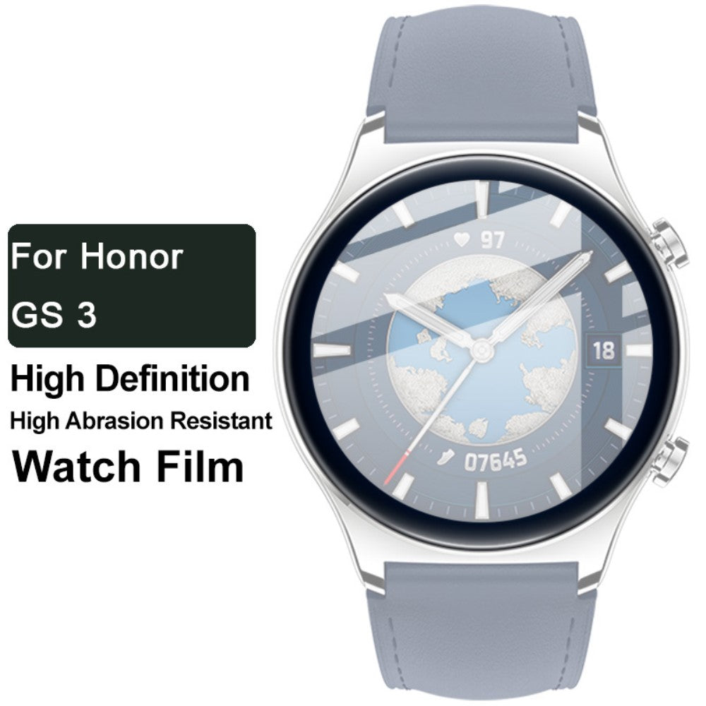 Plastik HD Skærmbeskytter passer til Honor Watch GS 3