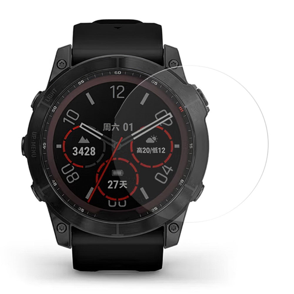 Plastik Universal Skærmbeskytter passer til Garmin Quatix 7 / Garmin Fenix 7