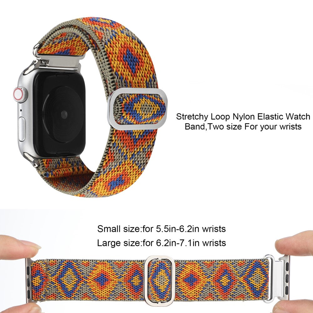 Rigtigt Nydelig Nylon Universal Rem passer til Apple Smartwatch
