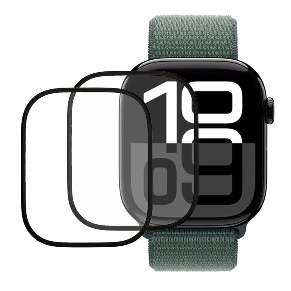 Silikone HD Skærmbeskytter passer til Apple Watch Series 10 46mm