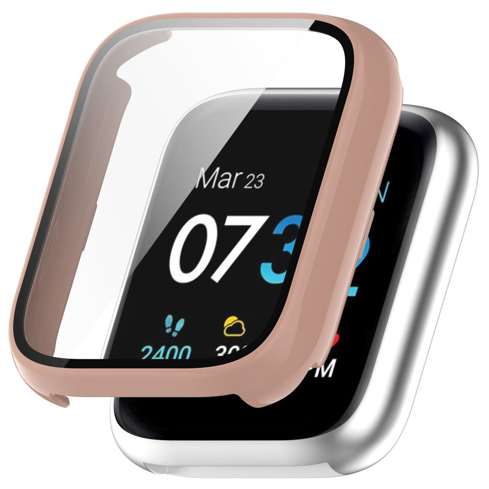 Super Fint Cover med Skærmbeskytter i Silikone og Glas passer til iTouch Air 3