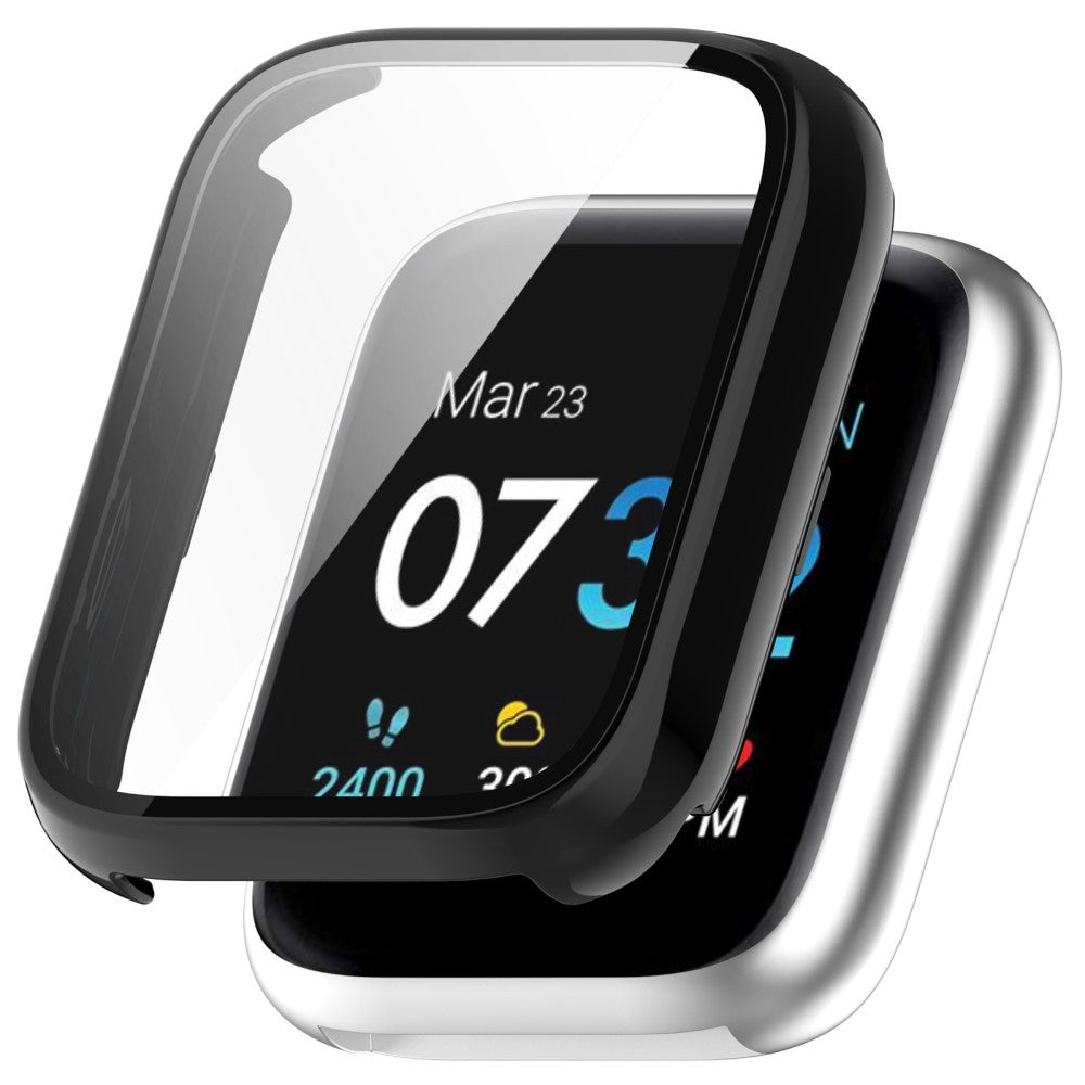 Super Fint Cover med Skærmbeskytter i Silikone og Glas passer til iTouch Air 3