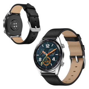 Super Smuk Ægte Læder Universal Rem passer til Huawei Smartwatch