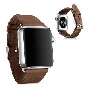 Ægte Læder Universal Rem passer til Apple Watch Series 5 44mm / Apple Watch 44mm Rabat