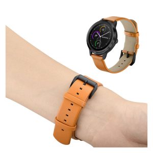 Ægte Læder Universal Rem passer til Garmin Vivoactive 3 / Garmin Vivomove HR