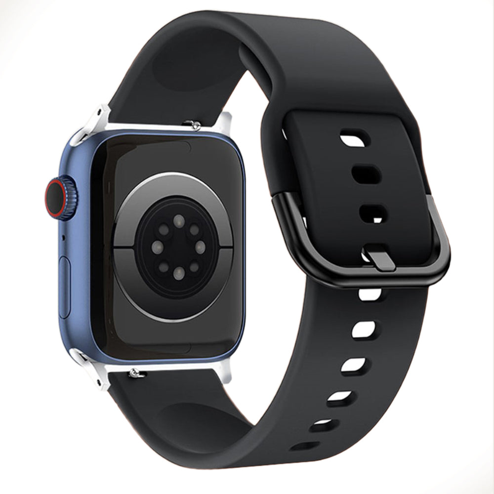 Elegant Silikone Rem passer til Apple Watch Series 7 41mm Levere