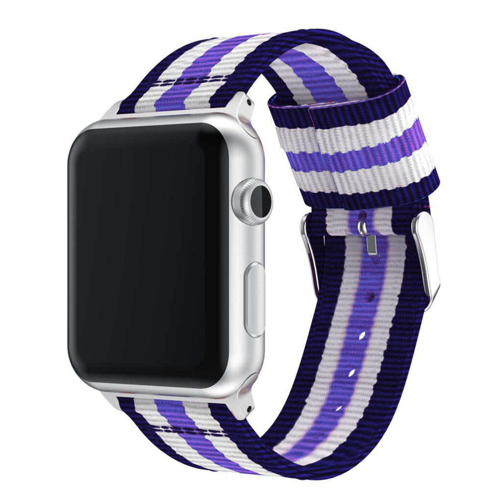 Rigtigt Rart Nylon Rem passer til Apple Watch Series 1-3 38mm Online Hot Salg