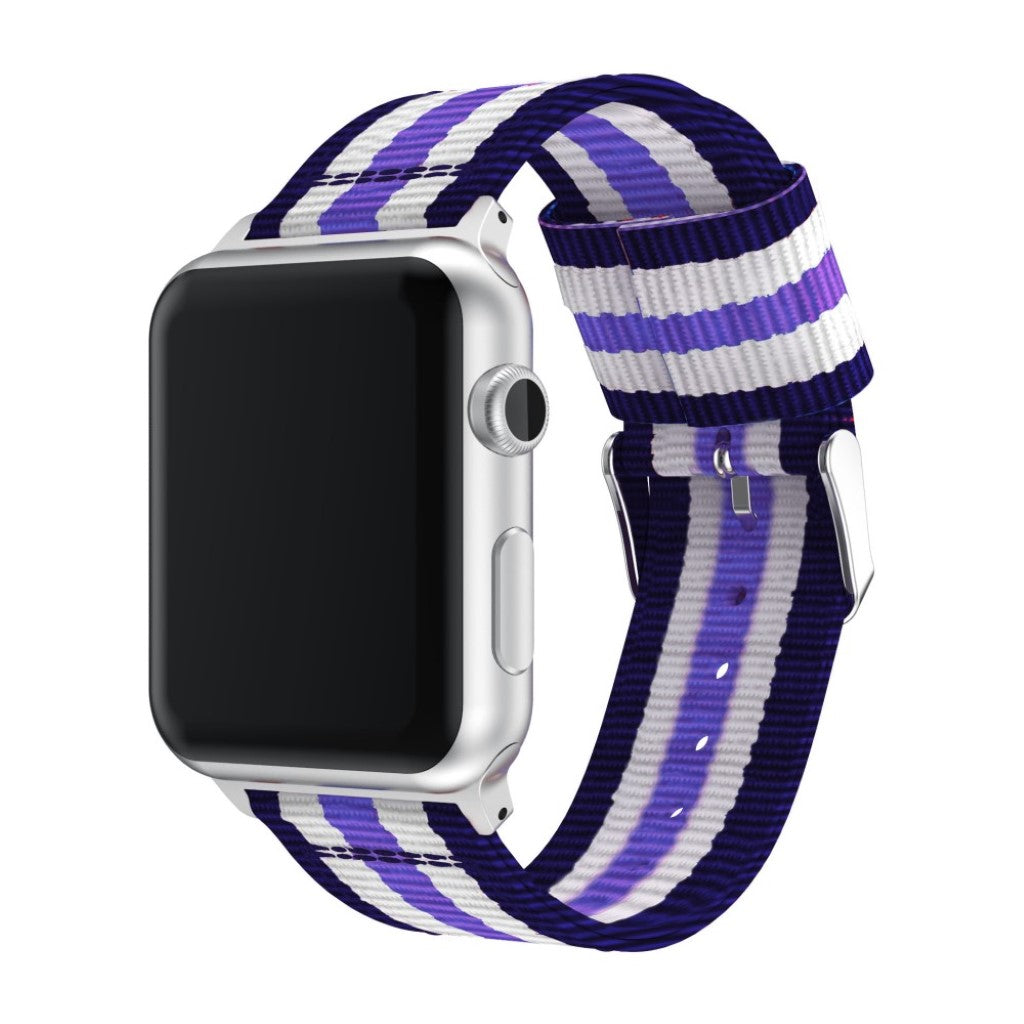 Rigtigt Rart Nylon Rem passer til Apple Watch Series 1-3 38mm Online Hot Salg