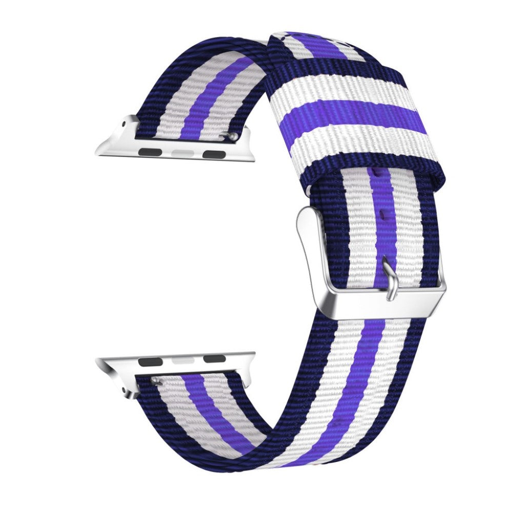 Rigtigt Rart Nylon Rem passer til Apple Watch Series 1-3 38mm Online Hot Salg