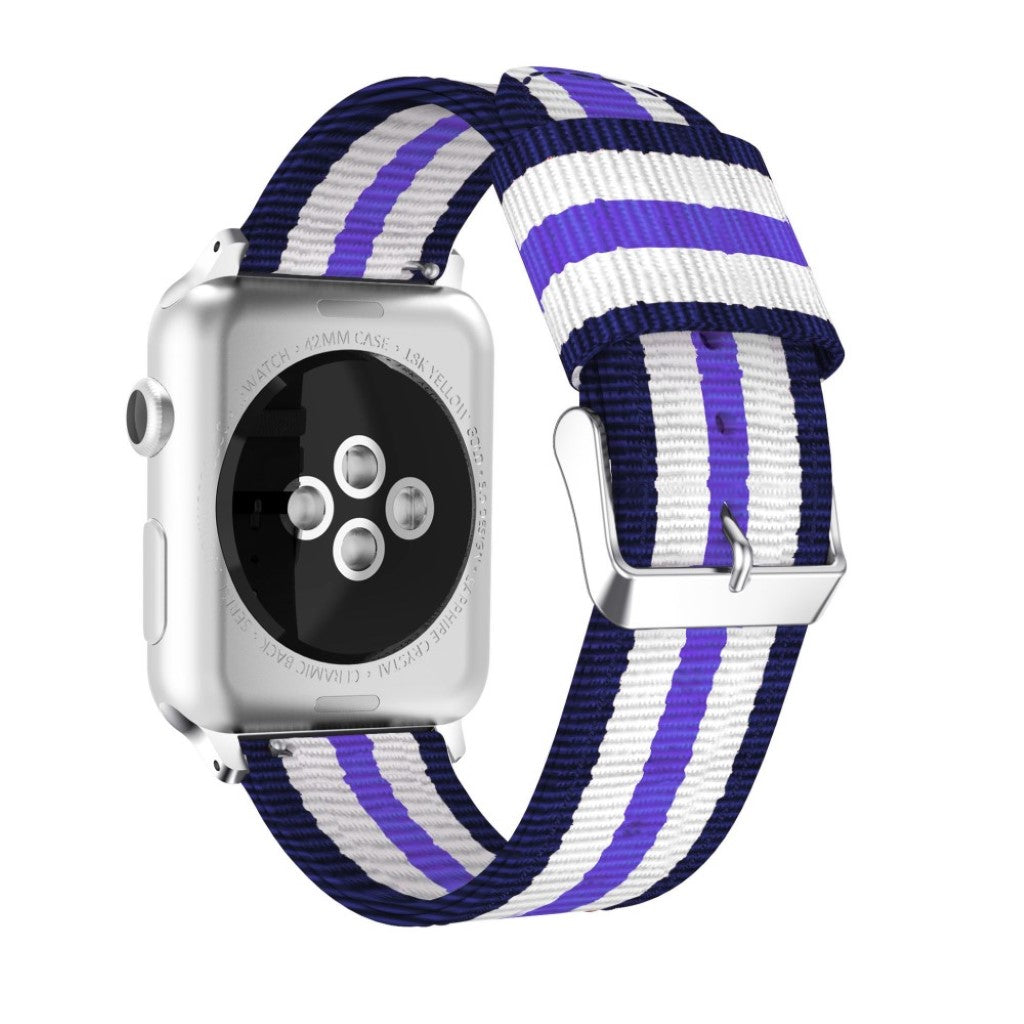 Rigtigt Rart Nylon Rem passer til Apple Watch Series 1-3 38mm Online Hot Salg