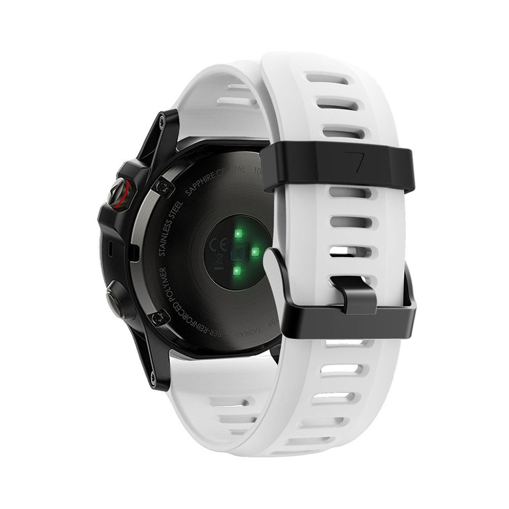 Silikone Universal Rem passer til Garmin Fenix 5X / Garmin Tactix Charlie Hot på udsalg