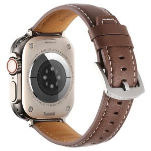 Slidstærk Ægte Læder Universal Rem passer til Apple Smartwatch