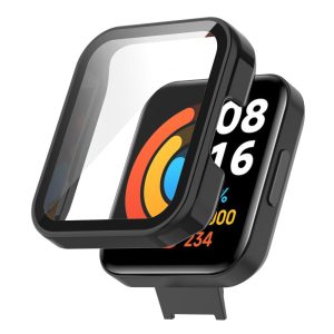 Super Fint Cover med Skærmbeskytter i Plastik og Hærdet Glas passer til Xiaomi Redmi Watch 2 Lite Udsalg