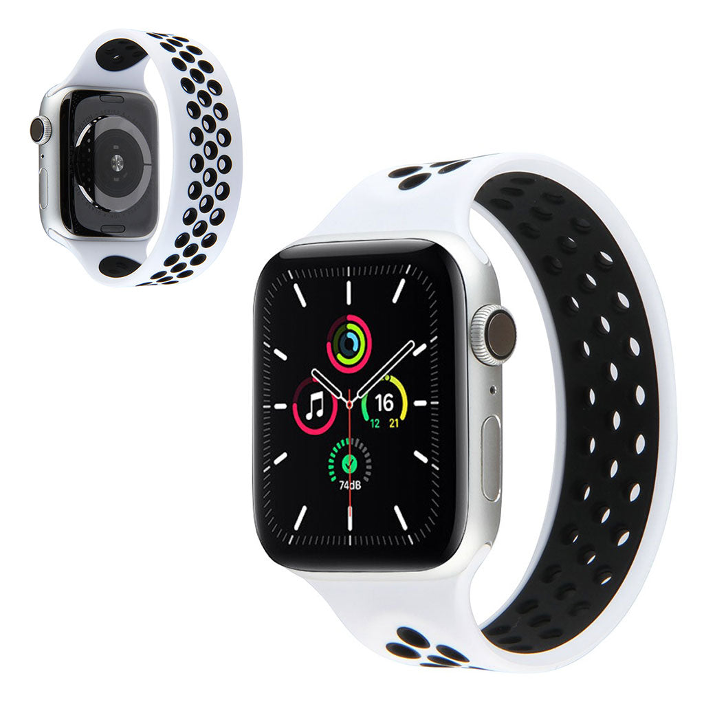 Super Slidstærk Silikone Universal Rem passer til Apple Smartwatch - Størrelse: L på udsalg
