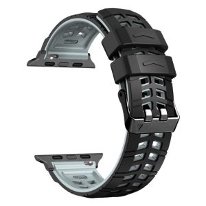 Vildt Fint Metal Og Silikone Universal Rem passer til Apple Smartwatch