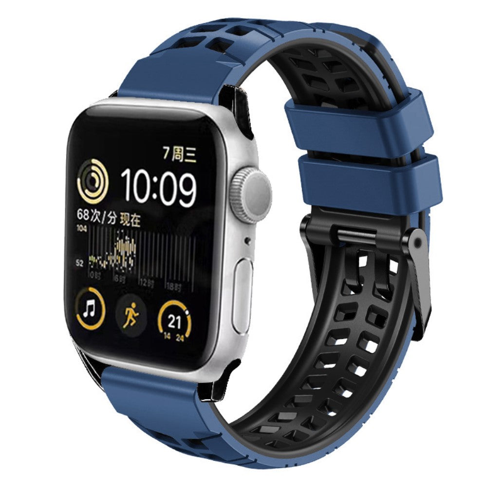 Vildt Fint Metal Og Silikone Universal Rem passer til Apple Smartwatch