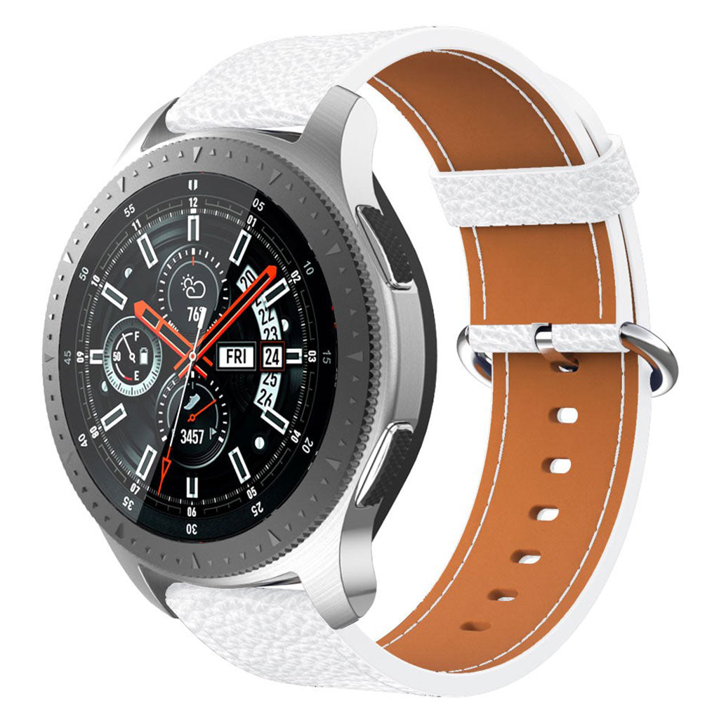 Vildt Godt Ægte Læder Universal Rem passer til Samsung Smartwatch på udsalg