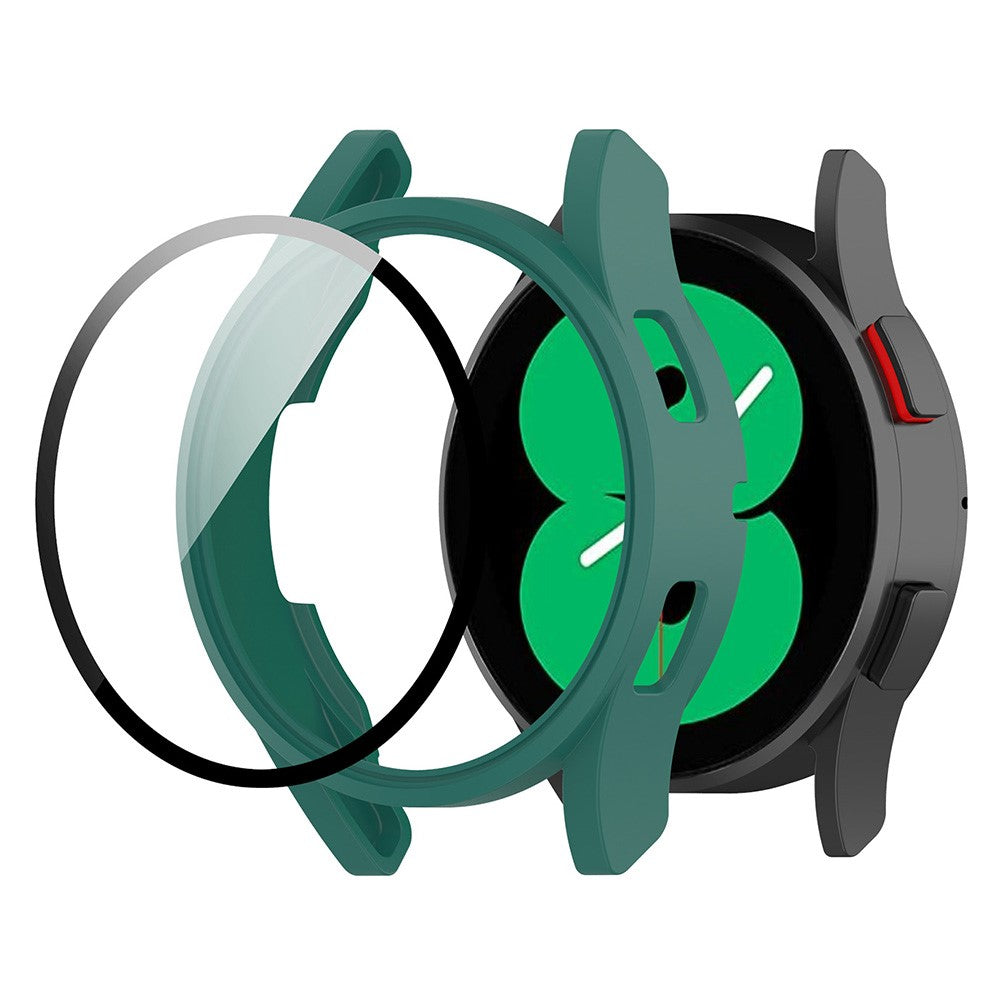 Vildt Godt Cover med Skærmbeskytter i Glas og Plastik passer til Samsung Galaxy Watch FE Levere