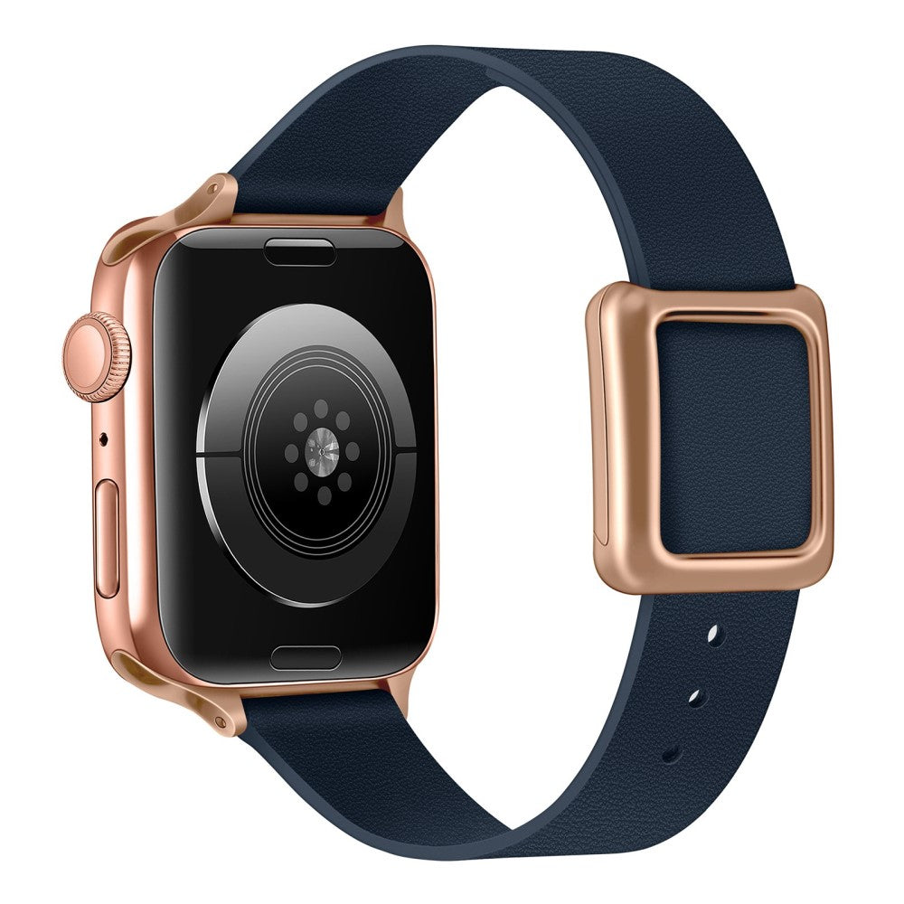 Vildt Holdbart Ægte Læder Universal Rem passer til Apple Smartwatch