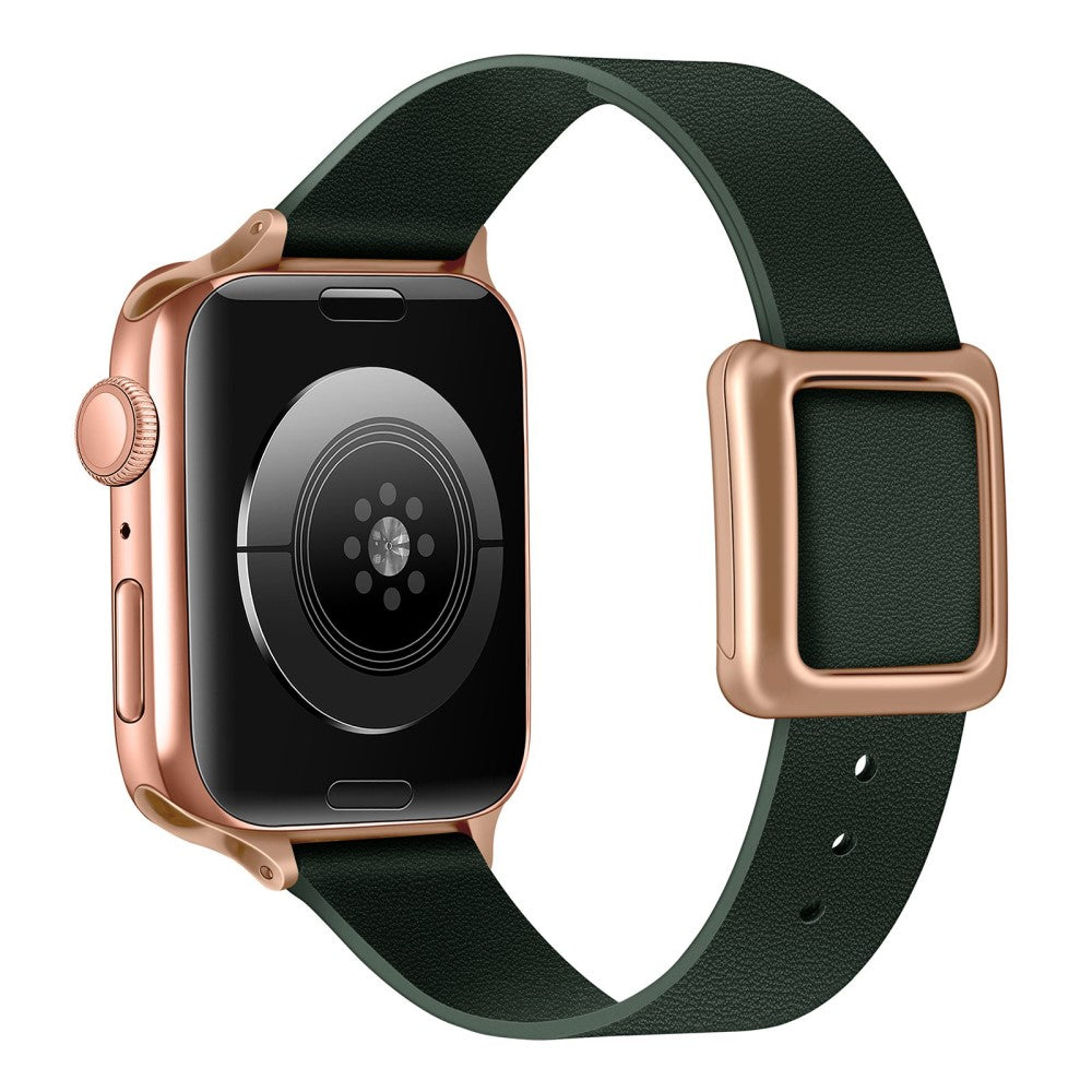 Vildt Holdbart Ægte Læder Universal Rem passer til Apple Smartwatch